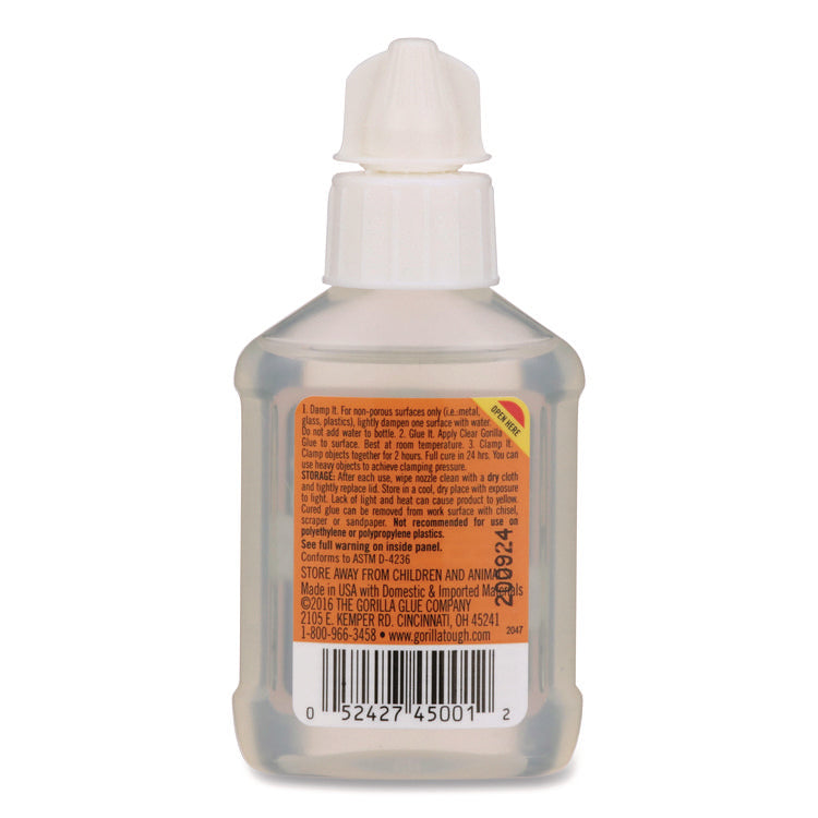 Clear Gorilla Glue, 1.75 oz Bottle