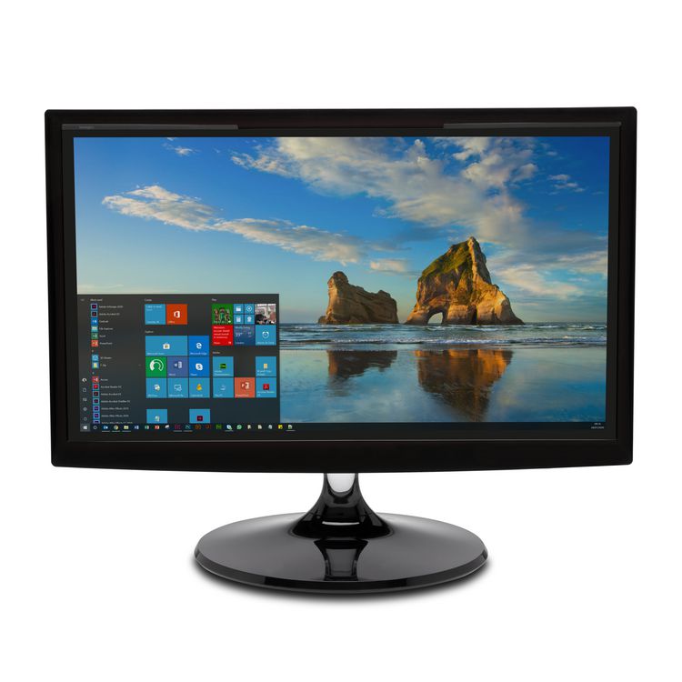Magnetic Monitor Privacy Screen for 21.5" Widescreen Flat Panel Monitors, 16:9 Aspect Ratio