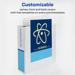 Heavy-Duty View Binder with DuraHinge and Locking One Touch EZD Rings, 3 Rings, 3" Capacity, 11 x 8.5, White, 4/Carton