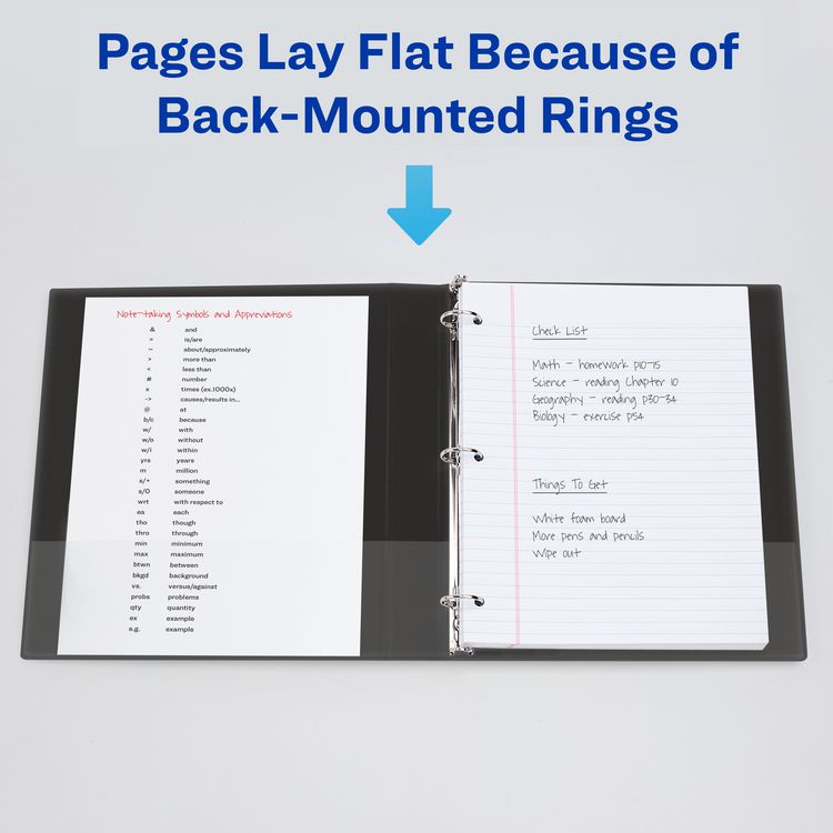 Durable View Binder with DuraHinge and Slant Rings, 3 Rings, 1" Capacity, 11 x 8.5, White, 12/Carton