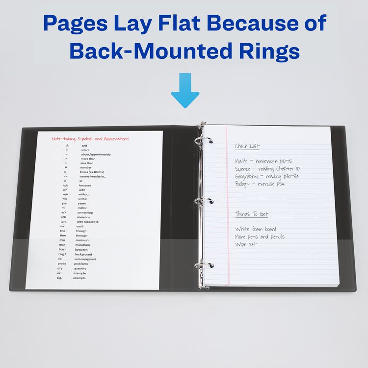 Durable View Binder with DuraHinge and EZD Rings, 3 Rings, 2" Capacity, 11 x 8.5, White, 12/Carton