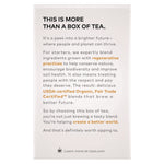 Tea Bags, Organic Chai, 16/Box, 6 Boxes/Carton