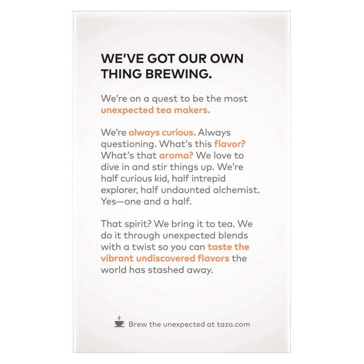 Tea Bags, Passion, 20/Box, 6 Boxes/Carton