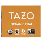 Tea Bags, Organic Chai, 16/Box, 6 Boxes/Carton