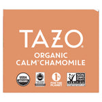Tea Bags, Organic Calm Chamomile, 16/Box, 6 Boxes/Carton