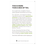 Tea Bags, Organic Green Ginger, 16/Box, 6 Boxes/Carton