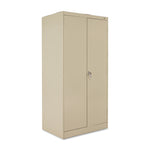 72" High Standard Cabinet (Unassembled), 36w x 24d x 72h, Putty