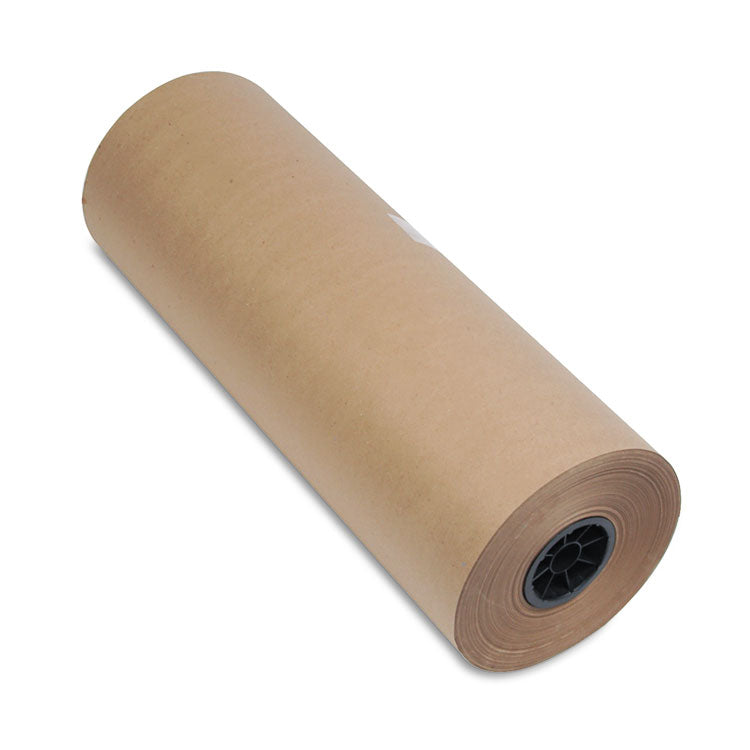 High-Volume Mediumweight Wrapping Paper Roll, 40 lb Wrapping Weight Stock, 24" x 900 ft, Brown