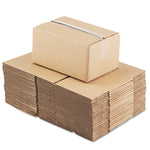 Fixed-Depth Corrugated Shipping Boxes, Regular Slotted Container (RSC), 8" x 12" x 6", Brown Kraft, 25/Bundle