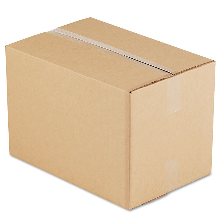 Fixed-Depth Corrugated Shipping Boxes, Regular Slotted Container (RSC), 12" x 18" x 12", Brown Kraft, 25/Bundle