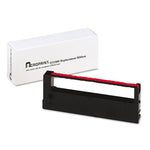 390129000 Ribbon, Black/Red