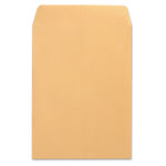 Catalog Envelope, 28 lb Bond Weight Kraft, #10 1/2, Square Flap, Gummed Closure, 9 x 12, Brown Kraft, 250/Box