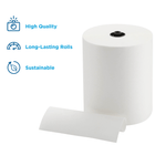 enMotion by GP PRO, 1-Ply, 8.2in x 700ft, White, 6 Rolls per Case